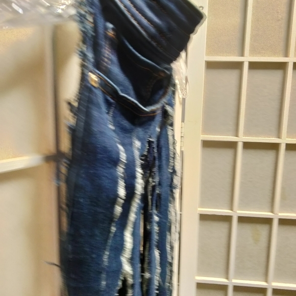 Extra Long Denim Choker - Picture 3 of 6